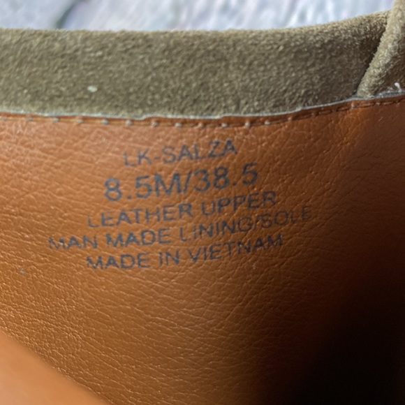 🍀 LUCKY BRAND Brown Suede High Heel Zip Up Boot - Picture 12 of 17